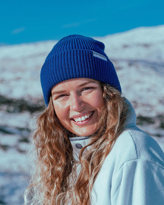 Blue Captain Merino Beanie - Pure Madness Apparel