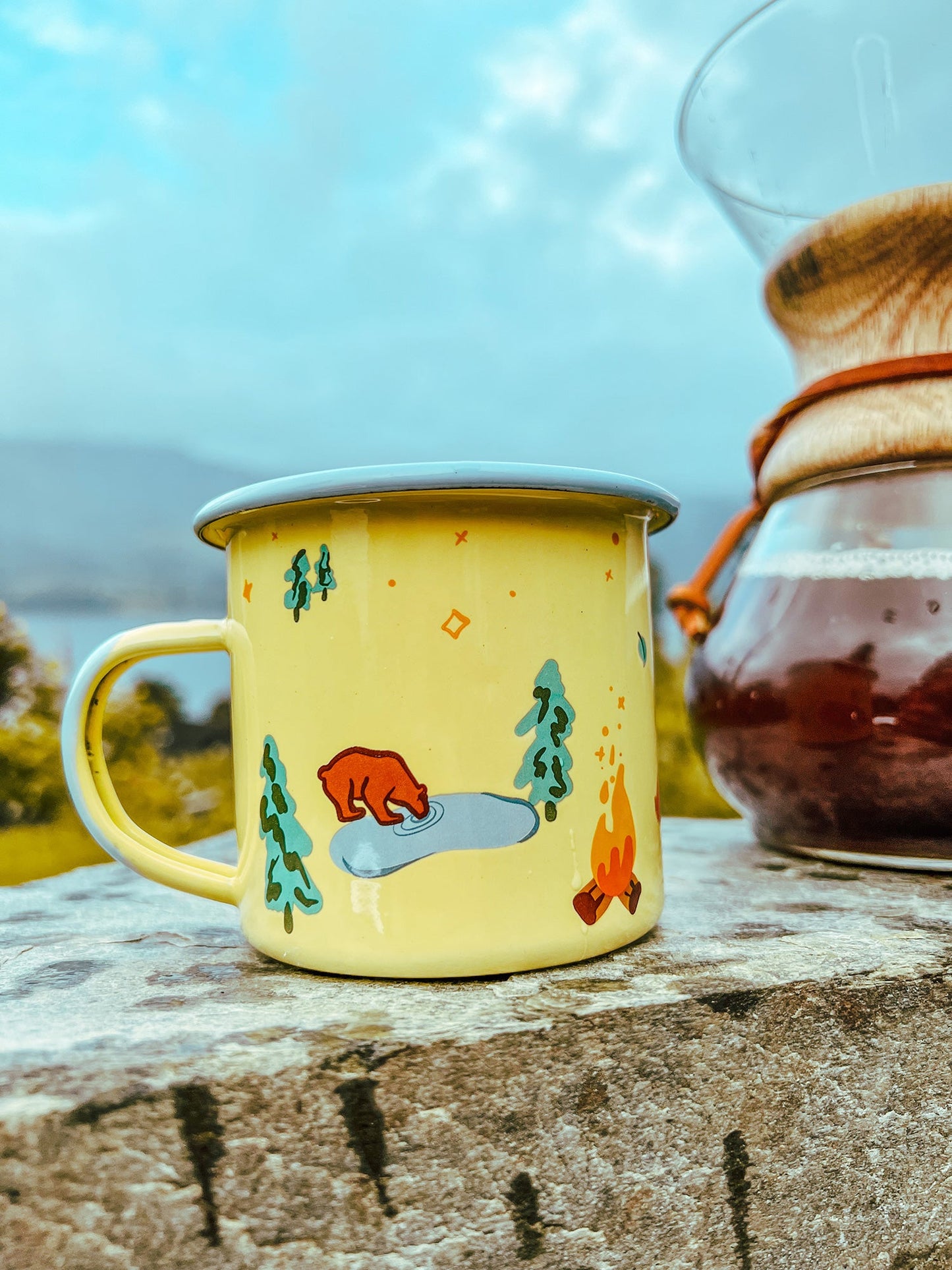 Brother Bear Enamel Mug - Pure Madness Apparel