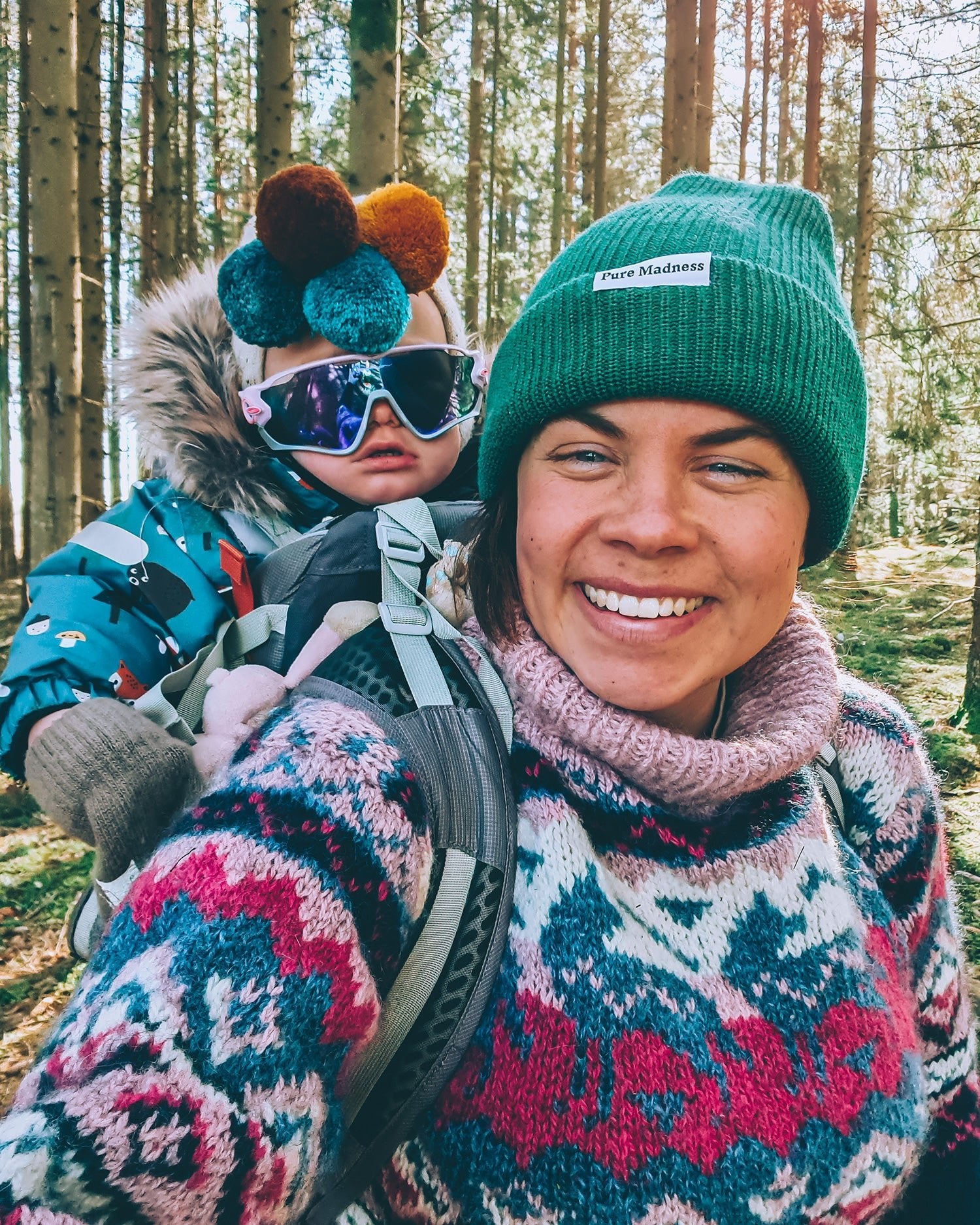 Green Captain Merino Beanie - Pure Madness Apparel