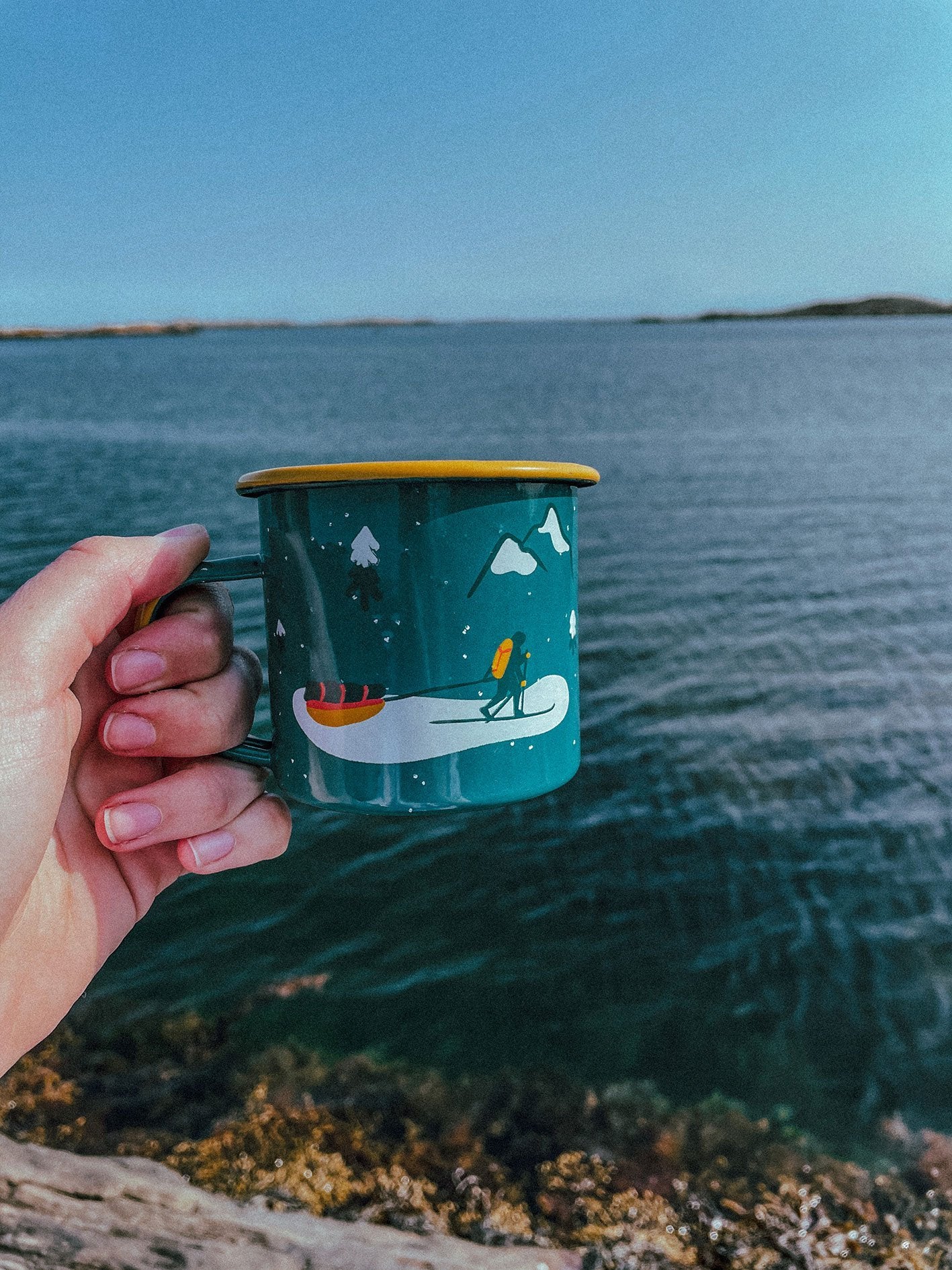 Winter Explorer Enamel Mug - Pure Madness Apparel